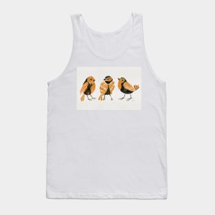 finches orange Tank Top